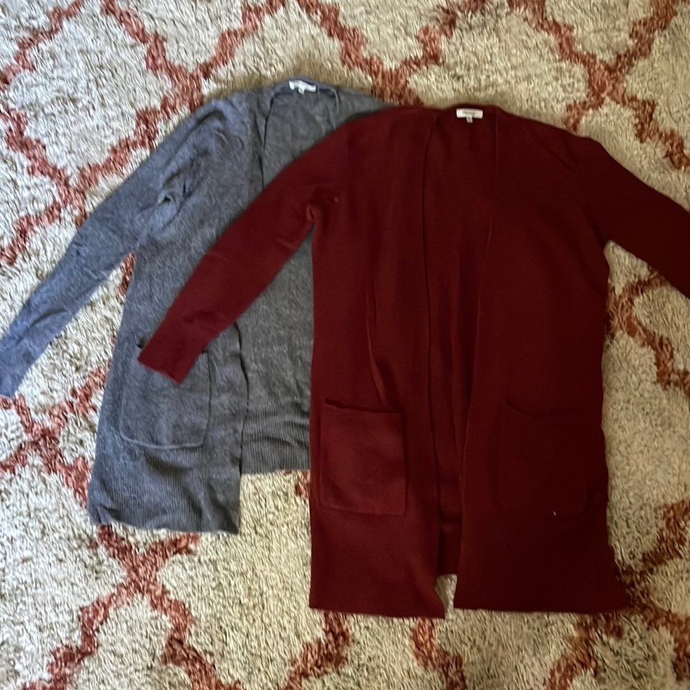 Madewell oversized sweater cardigans